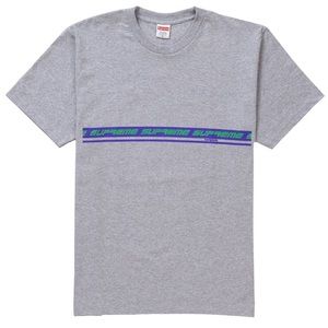 Supreme Hard Goods Tee / T-Shirt Heather Grey SS19